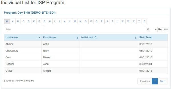 Create ISP Program - Therap Global