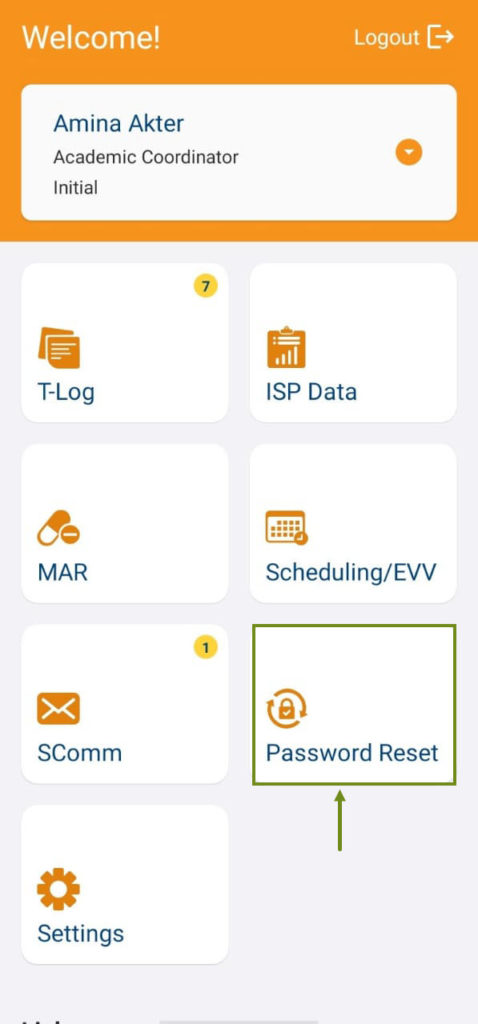 password reset new with box and arrow - Therap Global