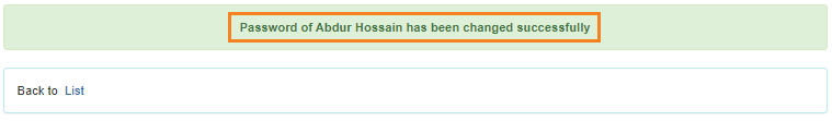 5. SUCCESS MSG select program from isp program list