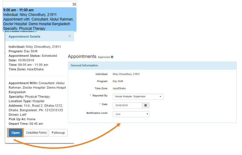 Appointment Form