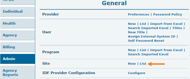 ISP program on therap dashboard