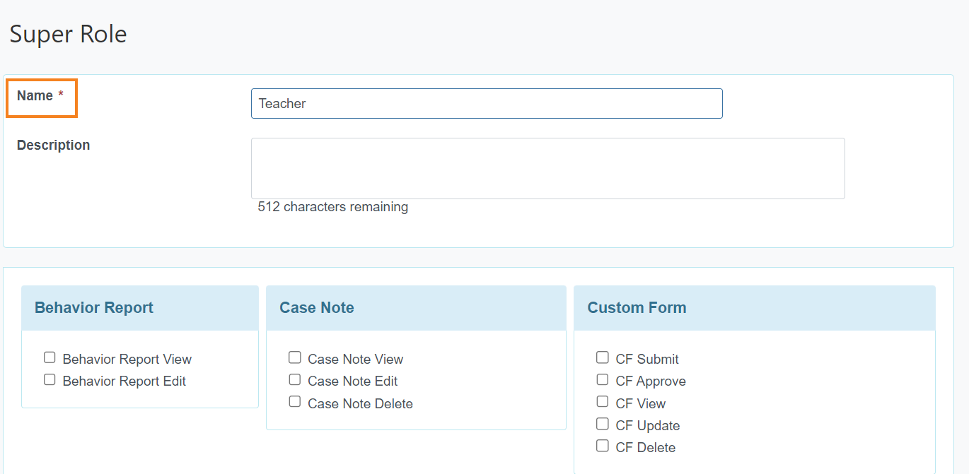 ISP program on therap dashboard