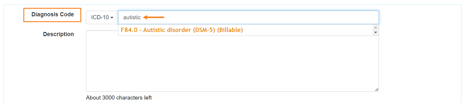 diagnosis code 2