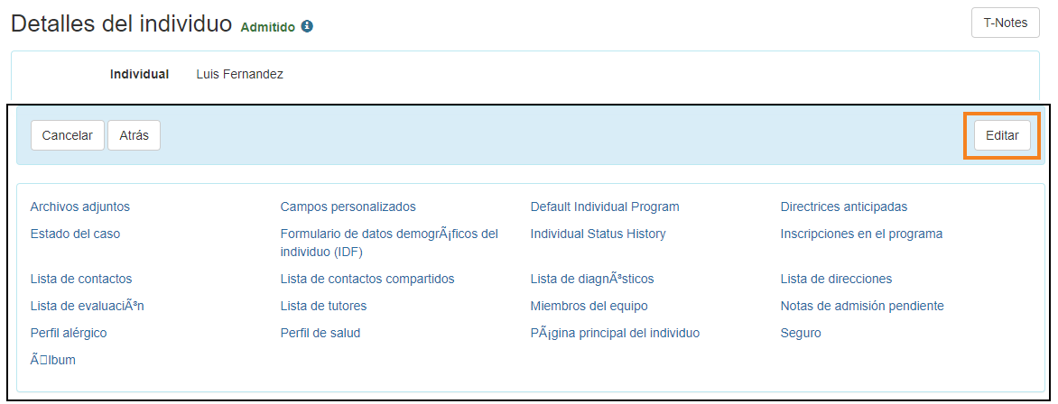 select program from isp program list