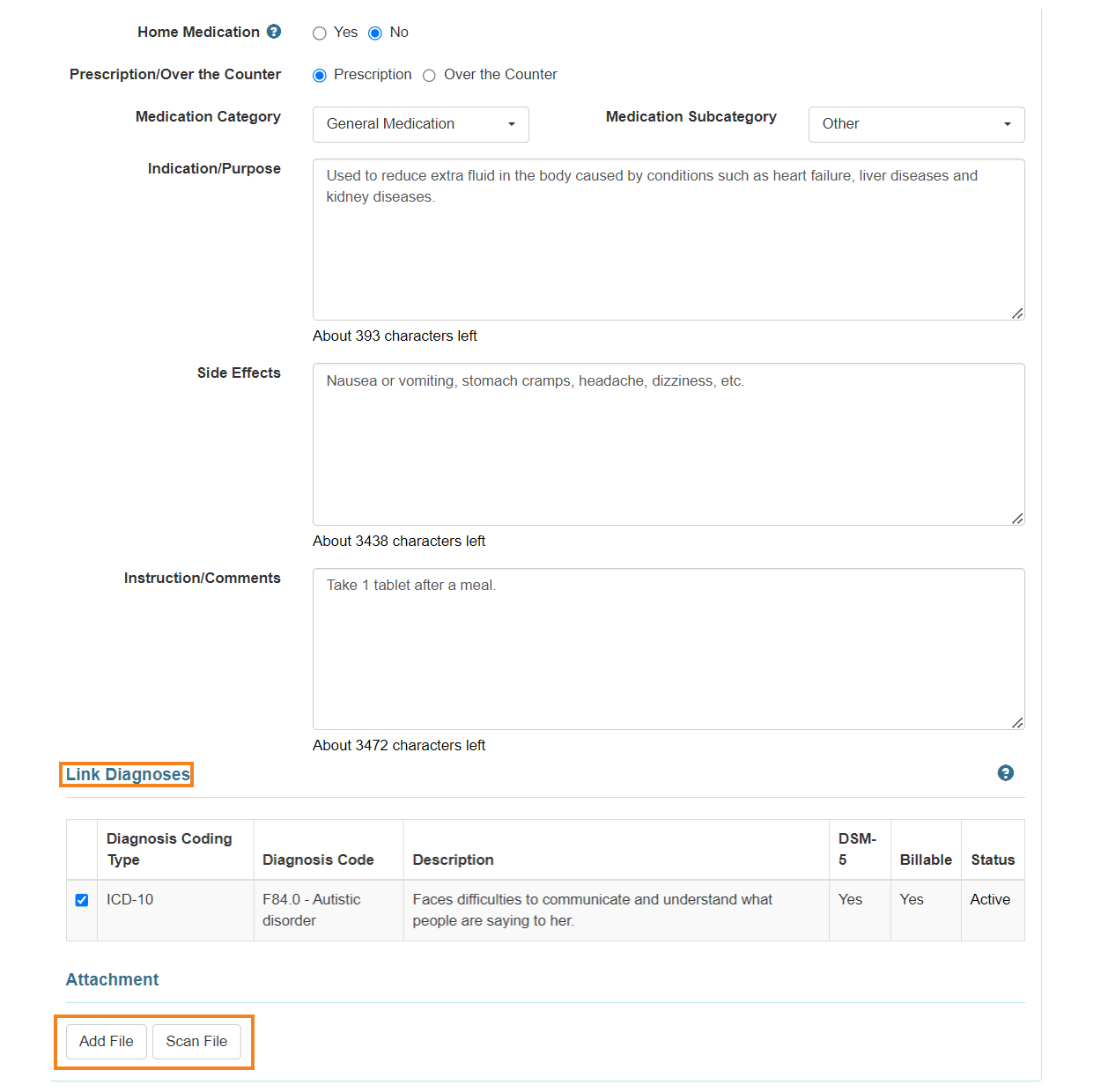 select program from isp program list