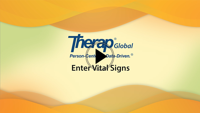 Enter Vital Signs Information