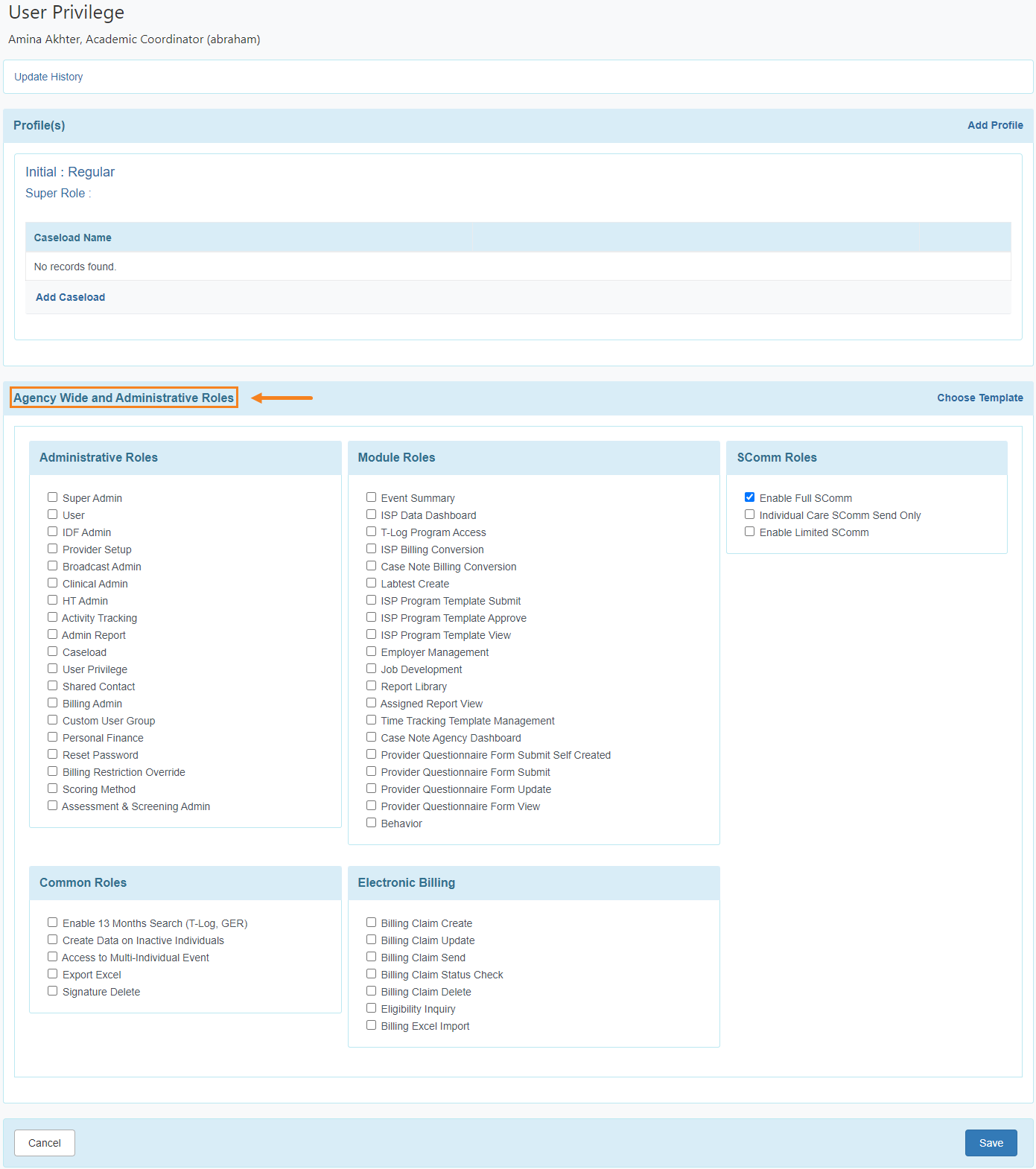 3 select program from isp program list