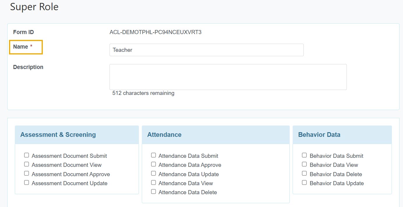 ISP program on therap dashboard