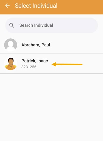 5.1 Select Individual ISP program on therap dashboard