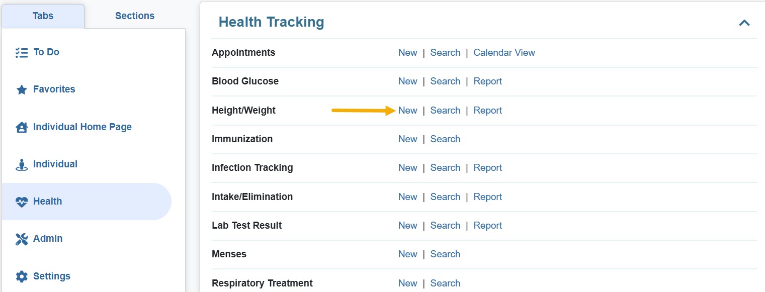 ISP program on therap dashboard