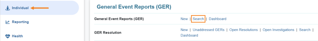new homepage update 2 search ISP program on therap dashboard