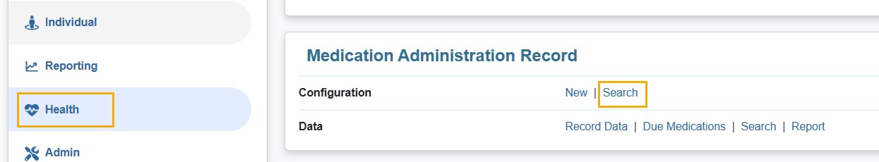 ISP program on therap dashboard