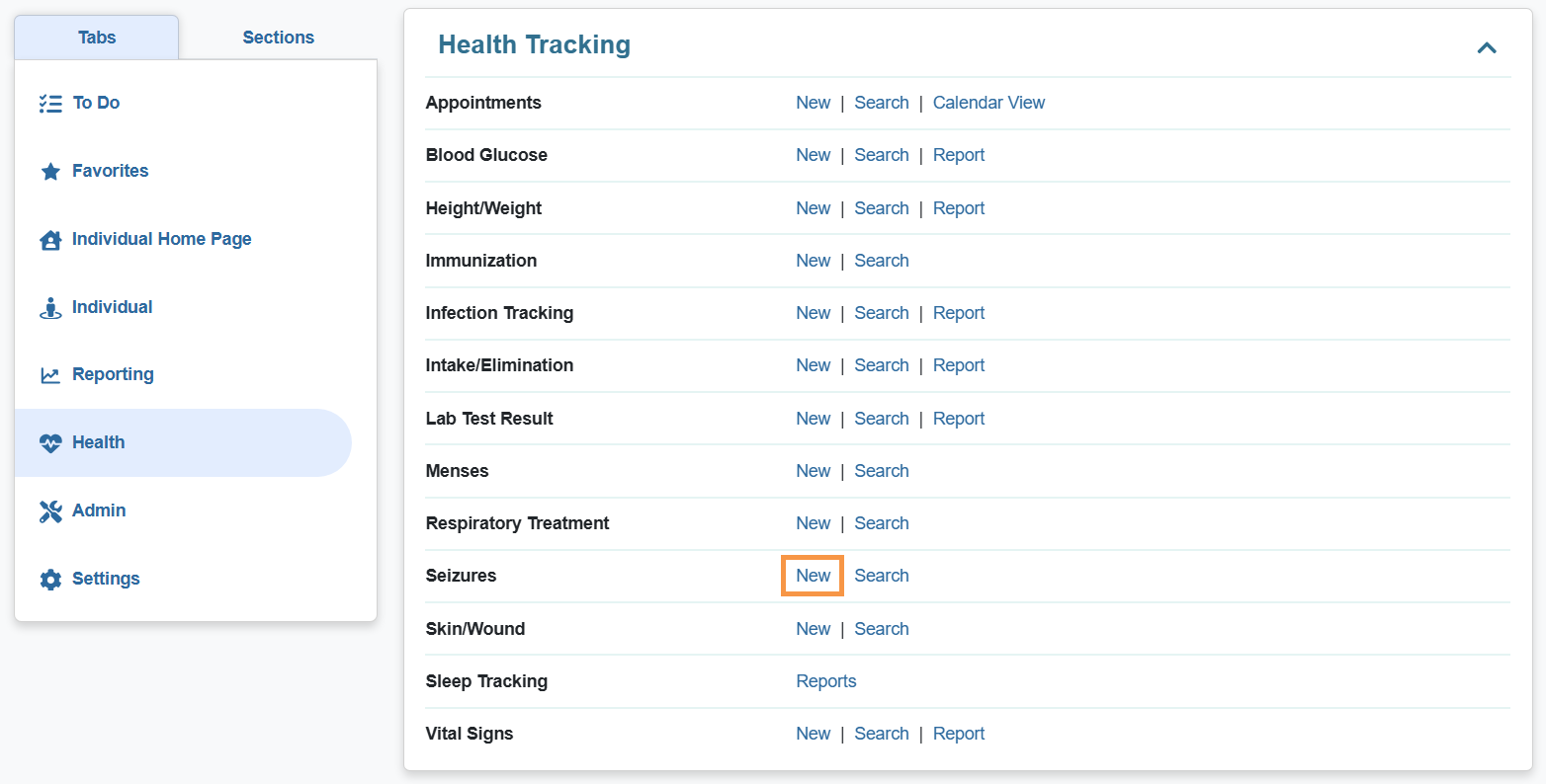 ISP program on therap dashboard