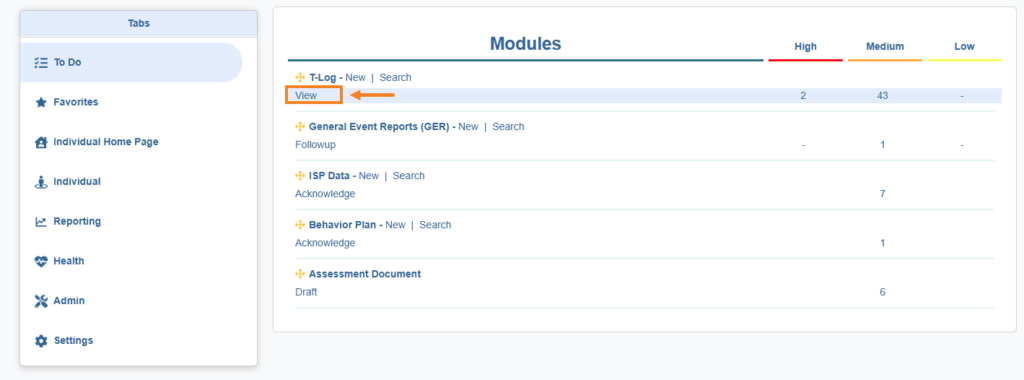 select program from isp program list
