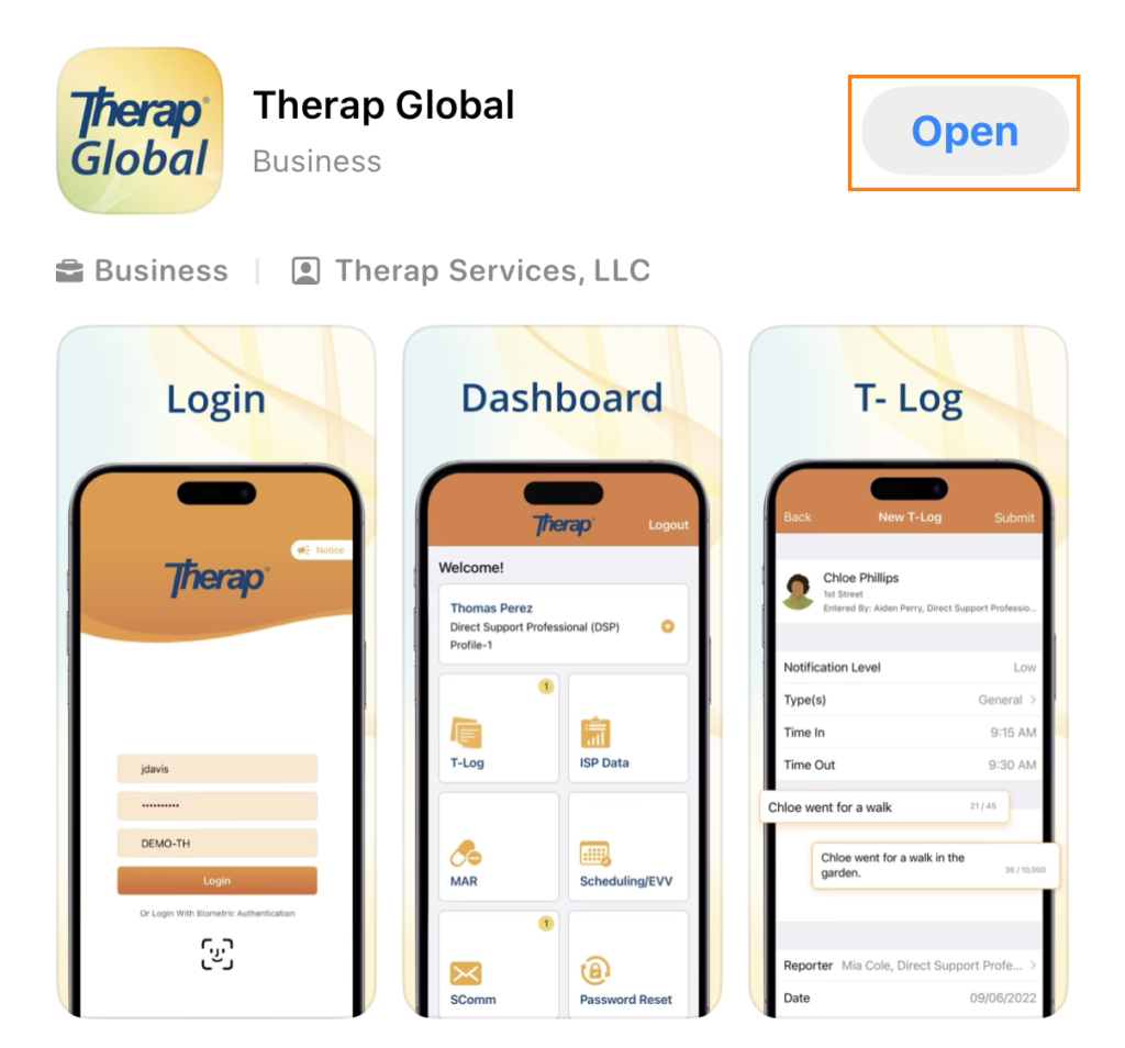 open select program from isp program list